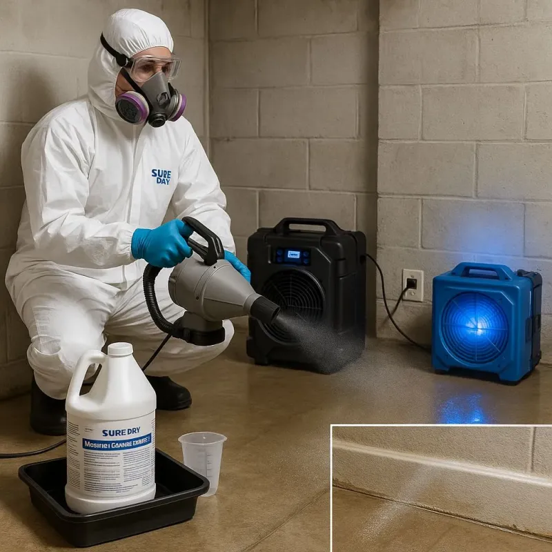 Sanitization and Odor Removal process in Sutton County, TX