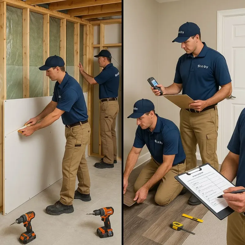 Repairs and Reconstruction process in Sutton County, TX