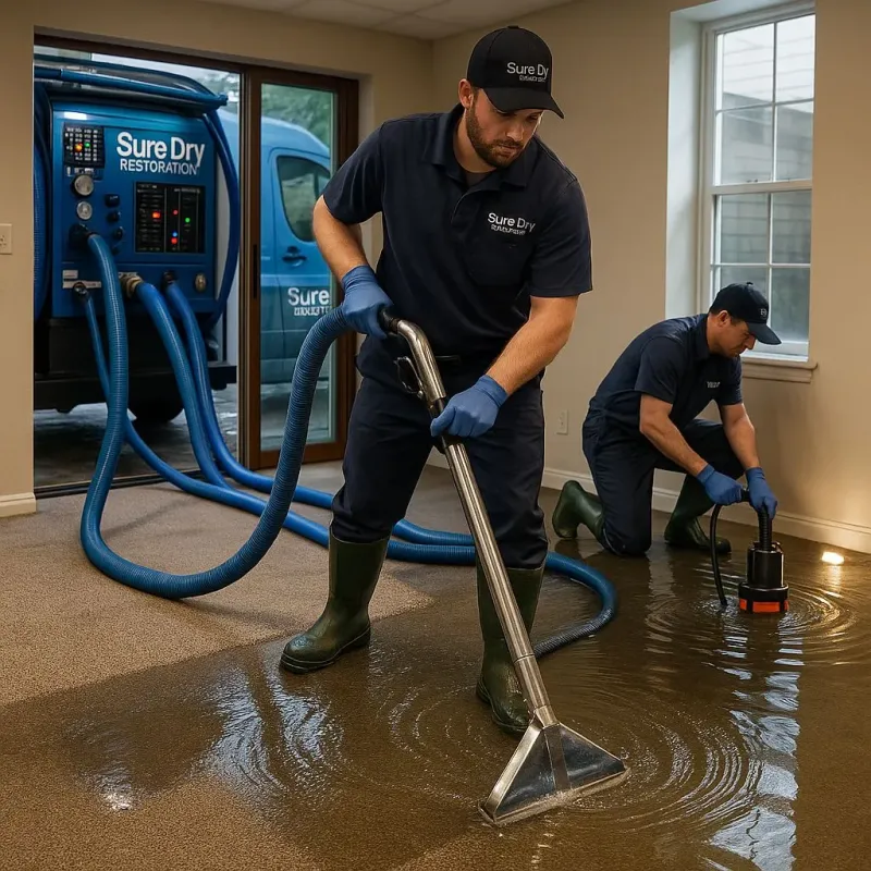 Water Extraction and Removal process in Sutton County, TX